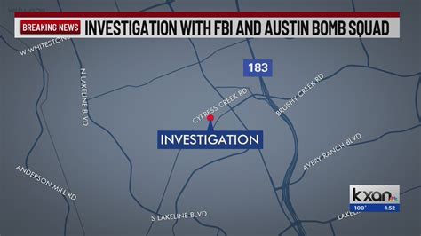 Bomb squad, police, FBI investigating object in Cedar Park